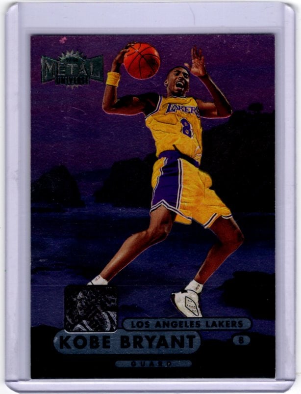Kobe Bryant 1997-98 Metal Universe #86 Los Angeles Lakers (1 of 2)
