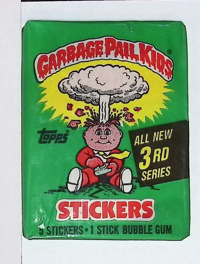 1986 Topps Vintage Garbage Pail Kids Retail Box Wax Pack - 3rd Series (1 of 1)