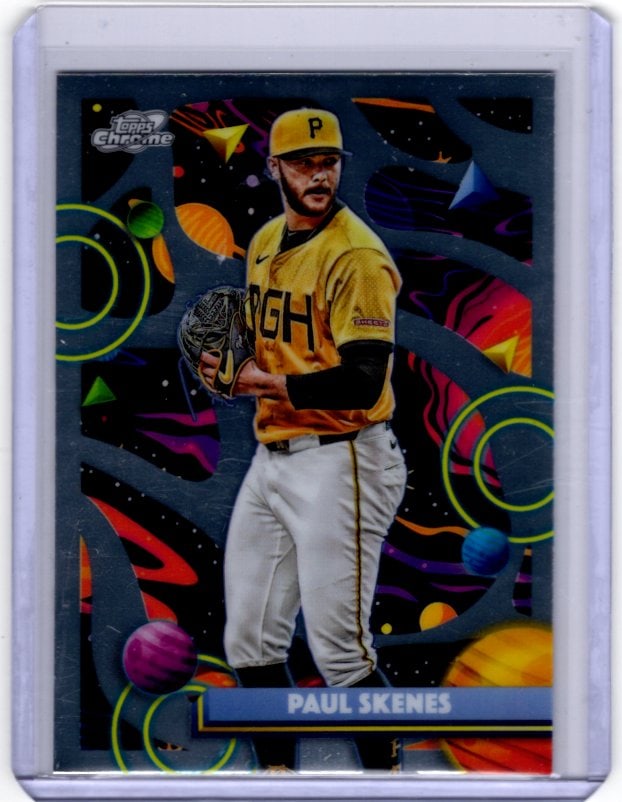 Paul Skenes 2025 Topps Cosmic Chrome #100 Pittsburgh Pirates (1 of 2)