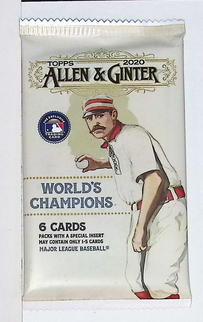 2020 Topps Allen & Ginter BLASTER BOX PACK MLB Trading Cards (1 of 1)