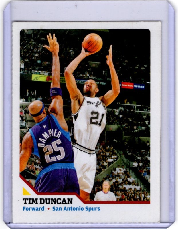 Tim Duncan 2007 Sports Illustrated Kids #129 San Antonio Spurs (1 of 2)
