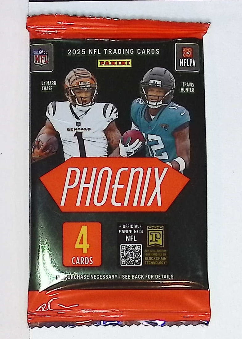 2025 Panini Phoenix Football Cards BLASTER Box Pack, Jaxson Dart, Travis Hunter, Emeka Egbuka (1 of 1)