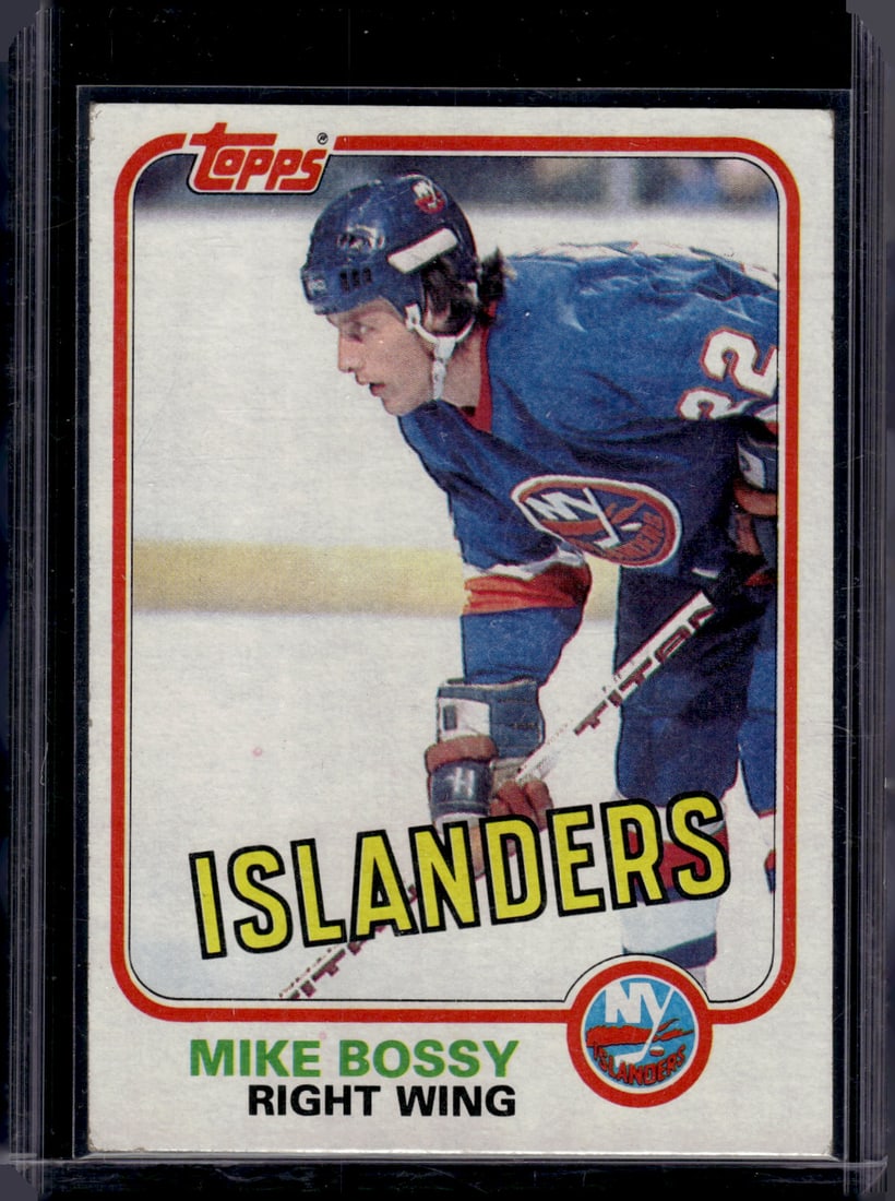 Mike Bossy 1981-82 Topps #4 New York Islanders (1 of 2)