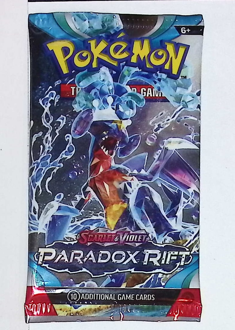 2023 Pokemon Scarlet & Violet Paradox Rift 10 Card TCG Booster Pack, Charizard, Pikachu, Holo (1 of 1)