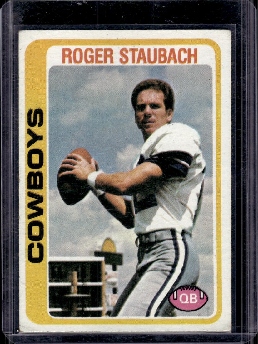 Roger Staubach 1978 Topps #290 Dallas Cowboys (1 of 2)