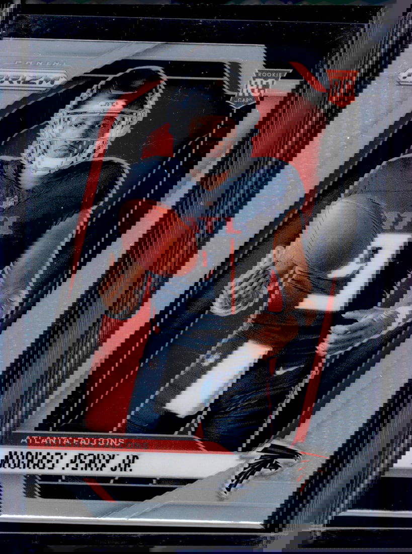 Michael Penix Jr. Rookie Card Silver Prizm Variation 2024 Panini Prizm #31 Atlanta Falcons (1 of 2)