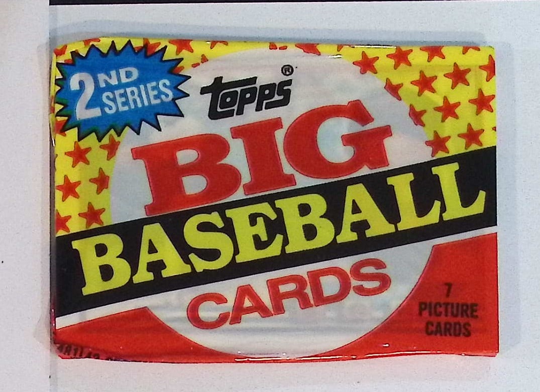1989 Topps Big Baseball Series 2 Retail Box Wax Pack Vintage Baseball Cards (1 of 1)