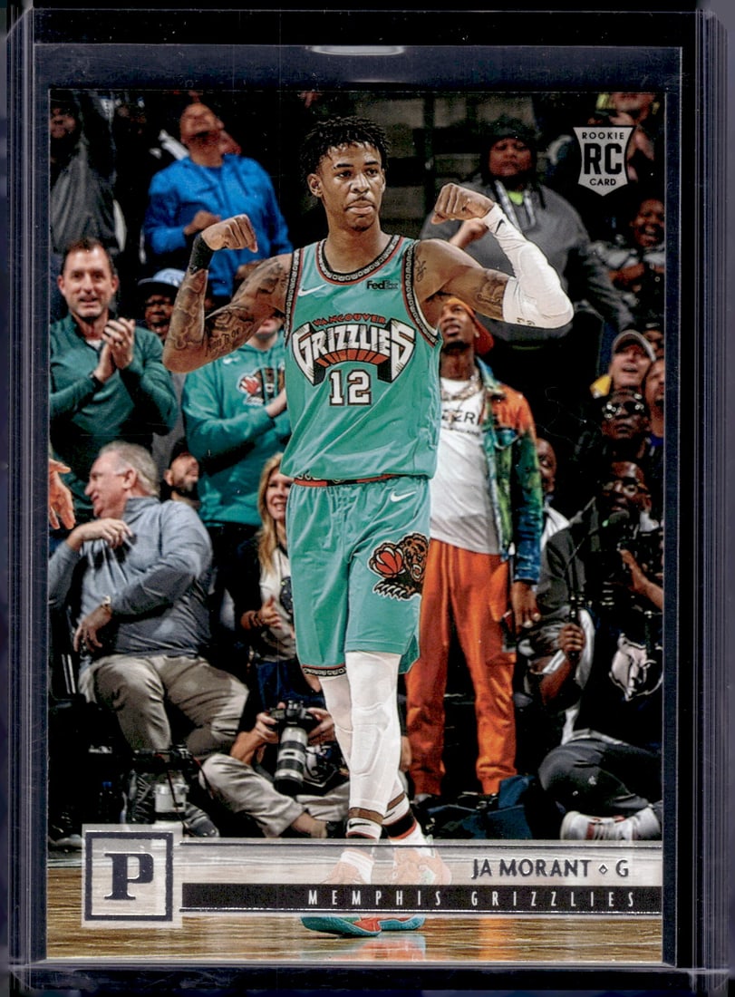 Ja Morant Rookie Card 2019-20 Chronicles Panini #116 Young Dolph in Background (1 of 2)