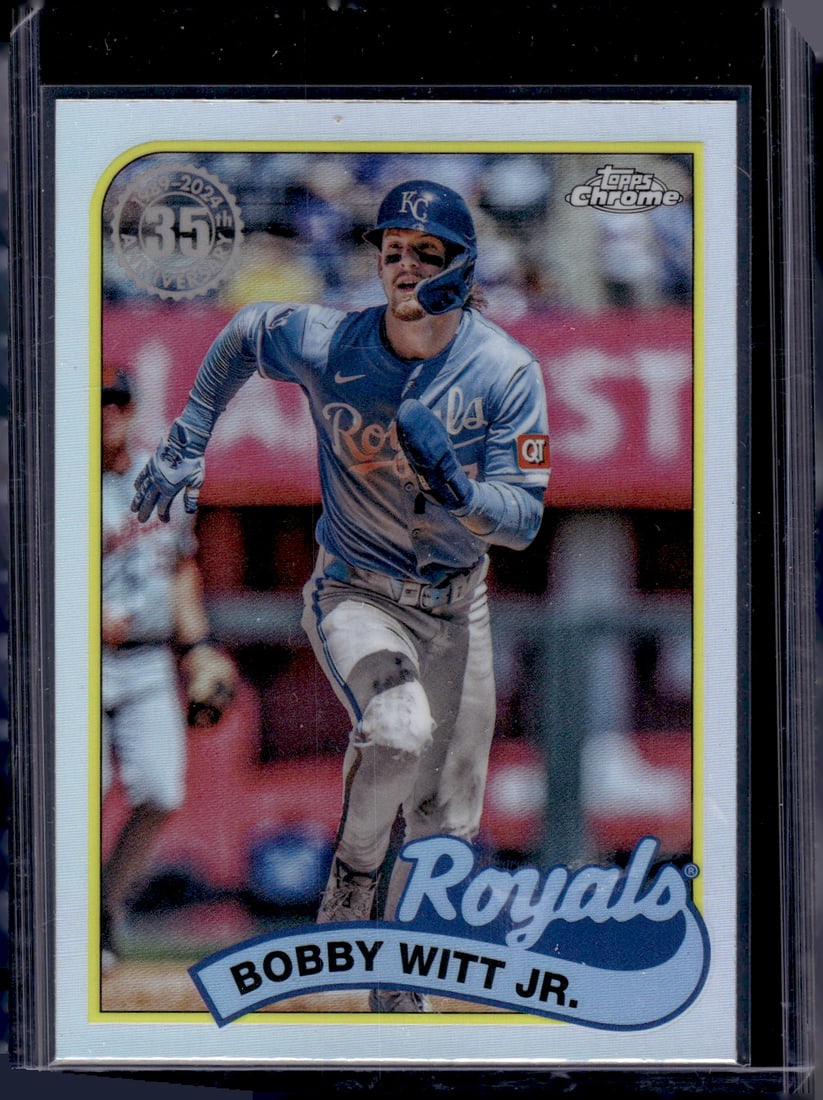 Bobby Witt Jr. 35th Anniversary Refractor 2024 Topps Chrome #89CU-11 Royals (1 of 2)