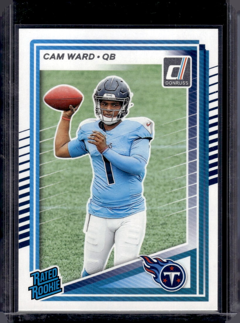 Cam Ward Rookie Card 2025 Donruss #350 Tennessee Titans (1 of 2)