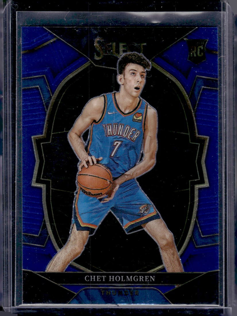 Chet Holmgren Rookie Card 2022-23 Select #83 Oklahoma City Thunder (1 of 2)