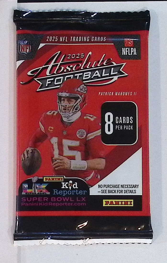 2025 Panini Absolute Football RETAIL BOX PACK - RC: Jaxson Dart, Emeka Egbuka (1 of 1)