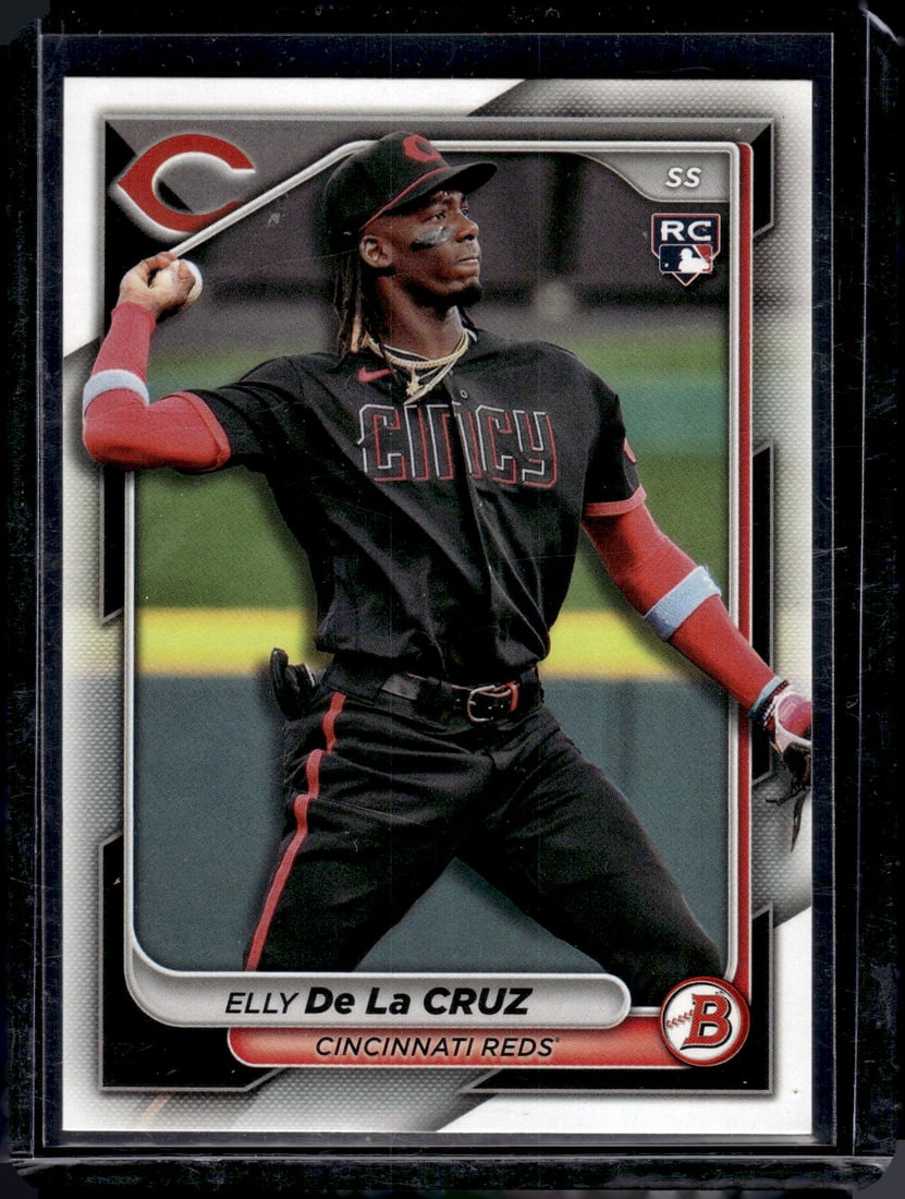 Elly De La Cruz Rookie Card 2024 Bowman #22 Cincinnati Reds (1 of 2)