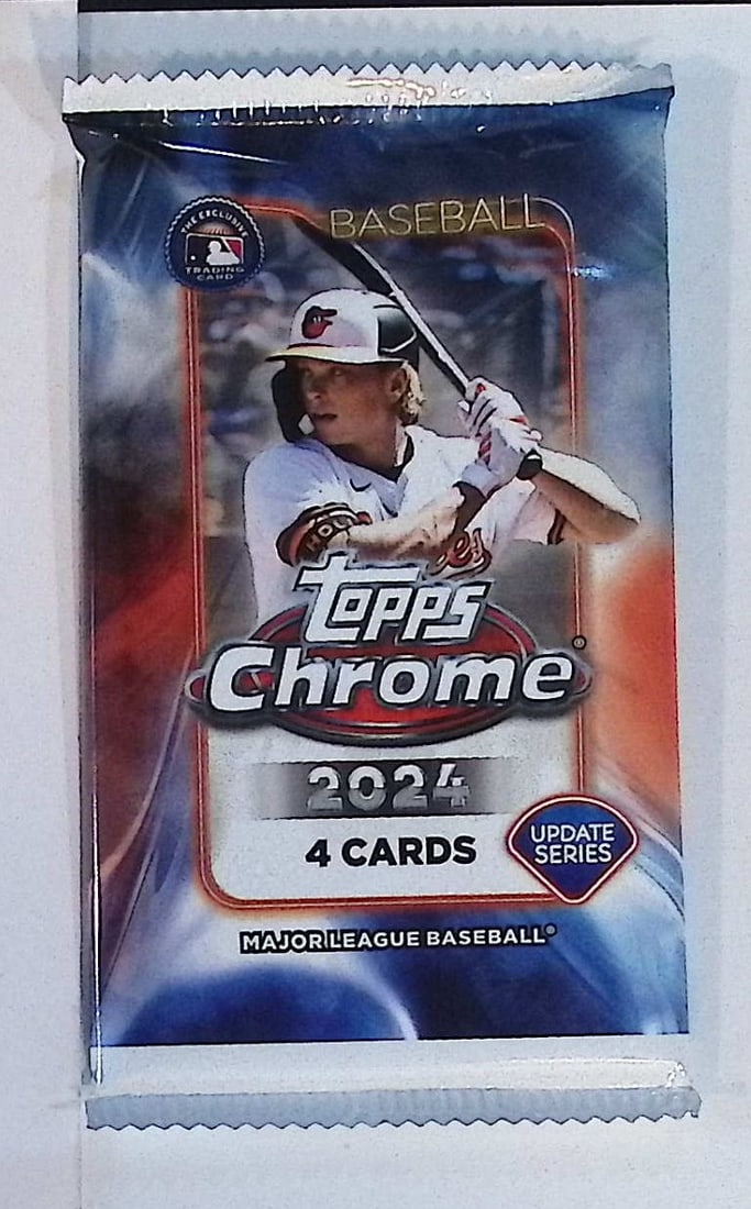 2024 Topps Chrome Update Series Baseball MONSTER MEGA BOX PACK - Paul Skenes, Elly De La Cruz Rookie (1 of 1)