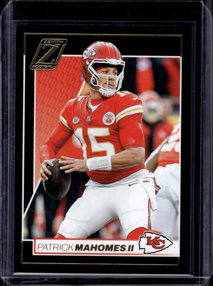 Patrick Mahomes 2024 Panini Zenith #47 Kansas City Chiefs (1 of 2)