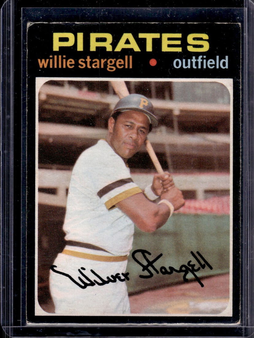 Willie Stargell 1971 O-Pee-Chee #230 Pittsburgh Pirates Vintage Baseball Card (1 of 2)