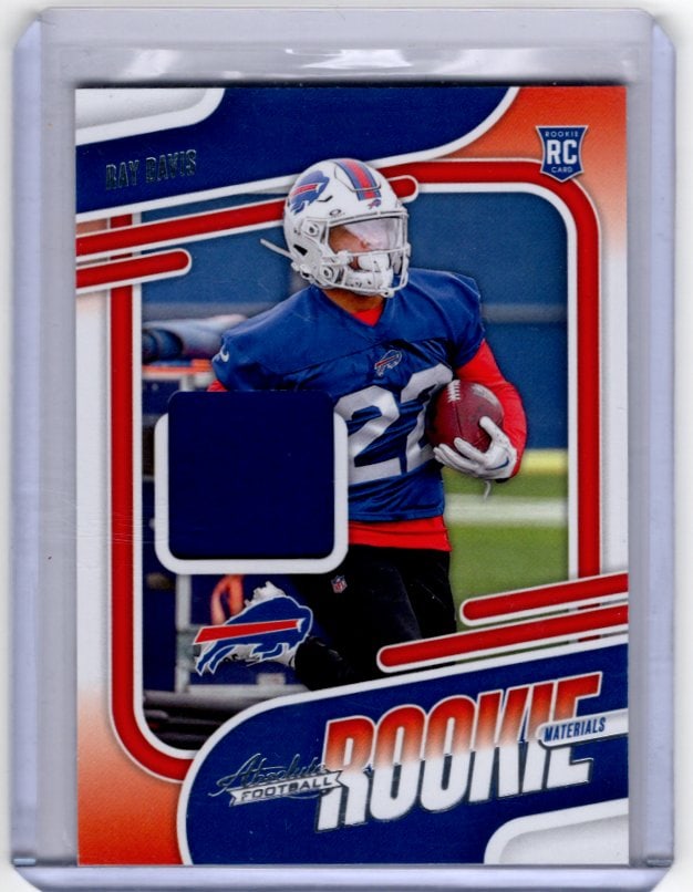 Ray Davis Rookie Patch 2024 Absolute #ARN-RDS Buffalo Bills (1 of 2)