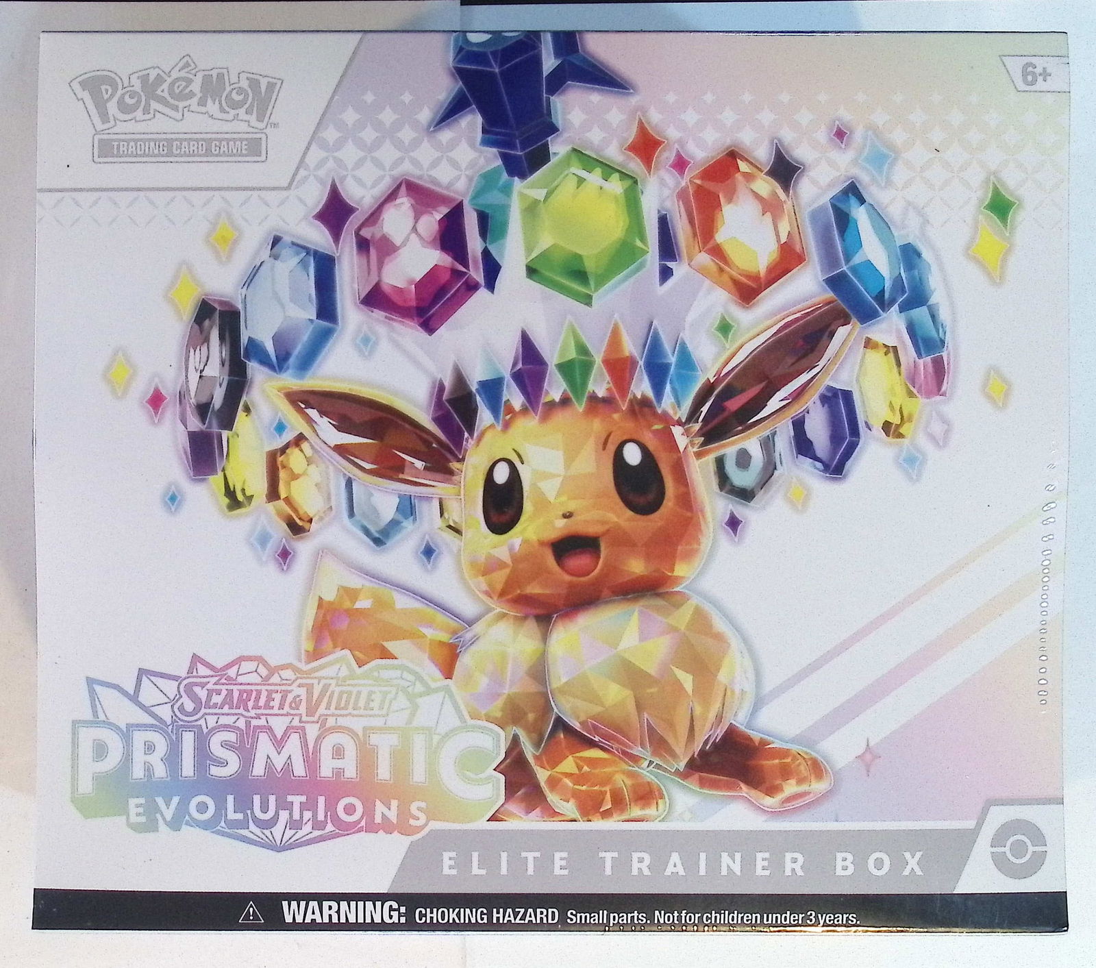 2025 Pokemon Scarlet & Violet Prismatic Evolutions Elite Trainers Box: Pokemon Trading Card Game Cards, Charizard, Pikachu, Mewto, EX, Referse Holo, Holo Rare Cards, Secret Rare Cards, Full Art Cards, Evee, 3 Stars Ultra Rare Cards, Double Rare, Illustration Rare, Specia
