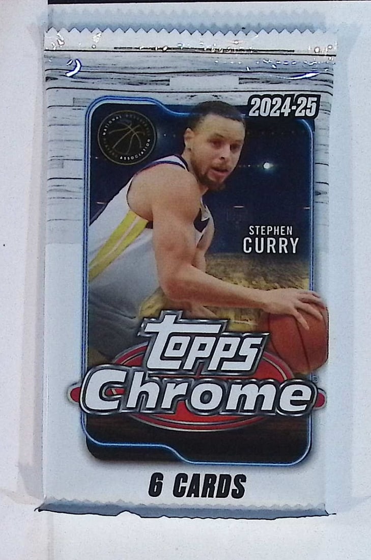 2024 Topps Chrome Basketball Cards MEGA BOX PACK (1 of 1)
