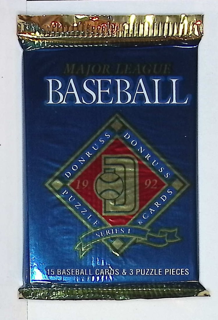 1992 Donruss Vintage Series 1 Baseball Card Retail Box Wax Pack (1 of 1)