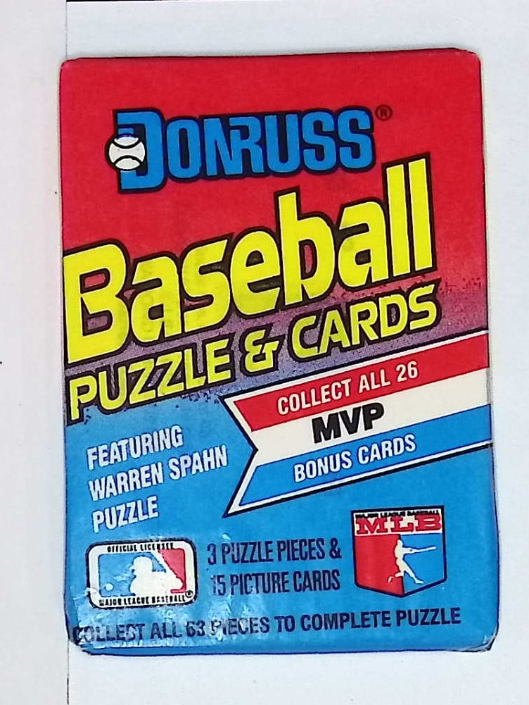 1989 Donruss Vintage Baseball Card Sealed Retail Box Pack Ken Griffey, Jr Rookie Card (1 of 1)