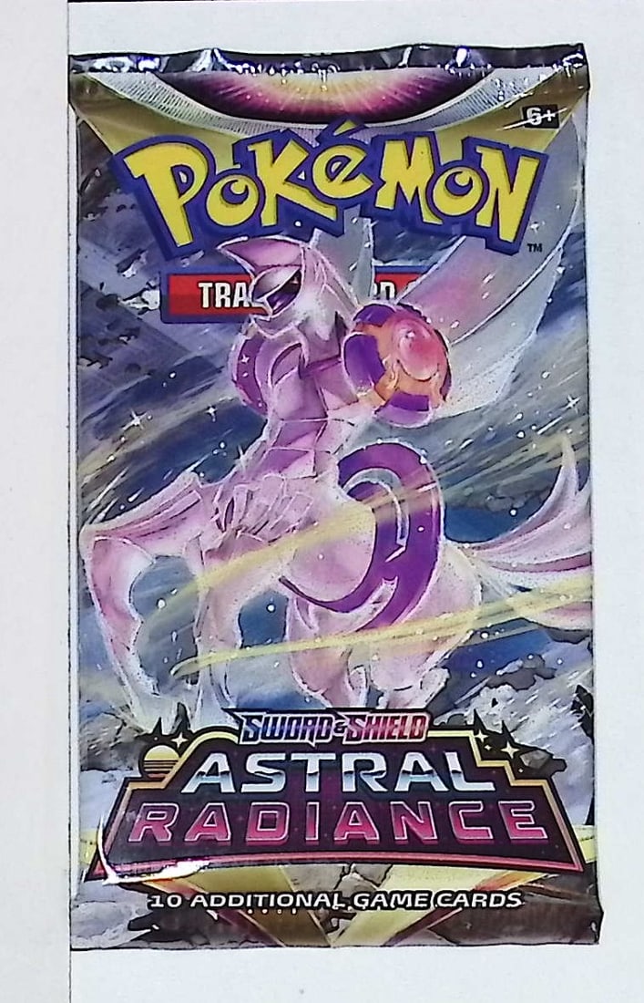 Pokemon Sword and Shield Astral Radiance 10 Card Booster Pack Charizard Pikachu Holo Rare Cards (1 of 1)