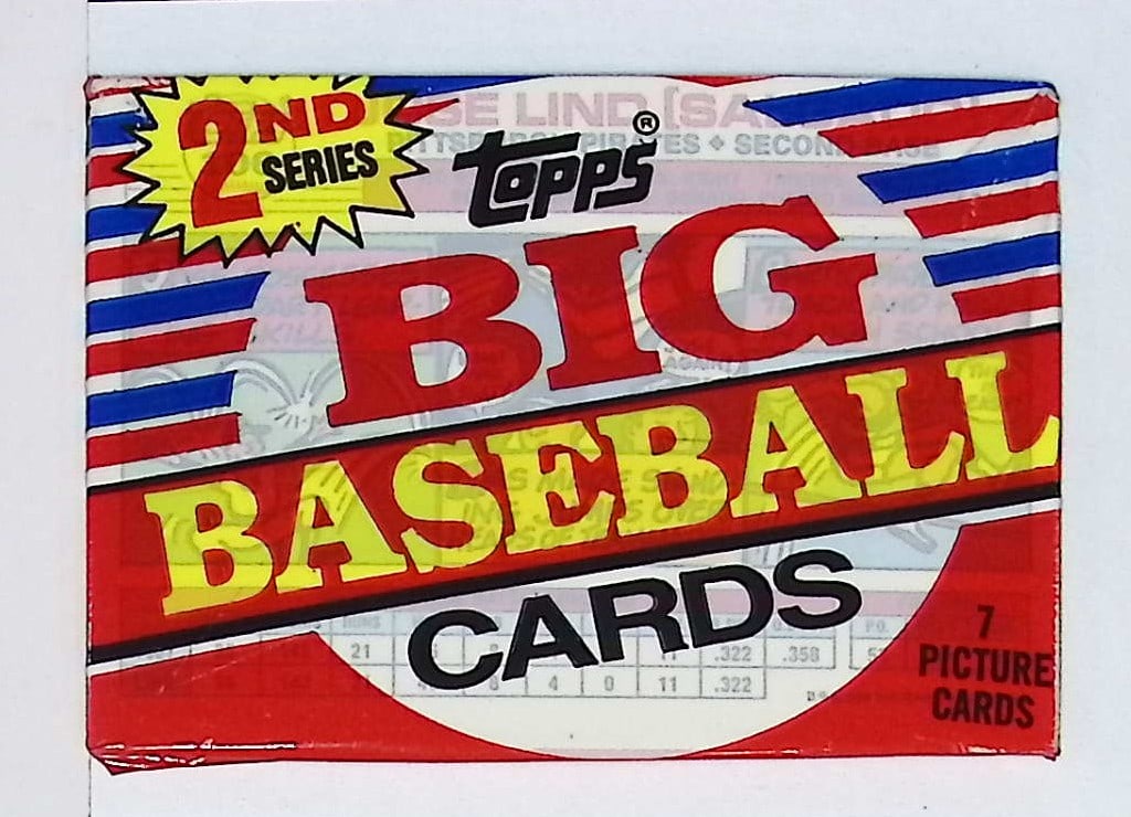 1988 Topps Vintage Big Baseball Cards Series 2 Retail Box Pack Sports Cards (1 of 1)