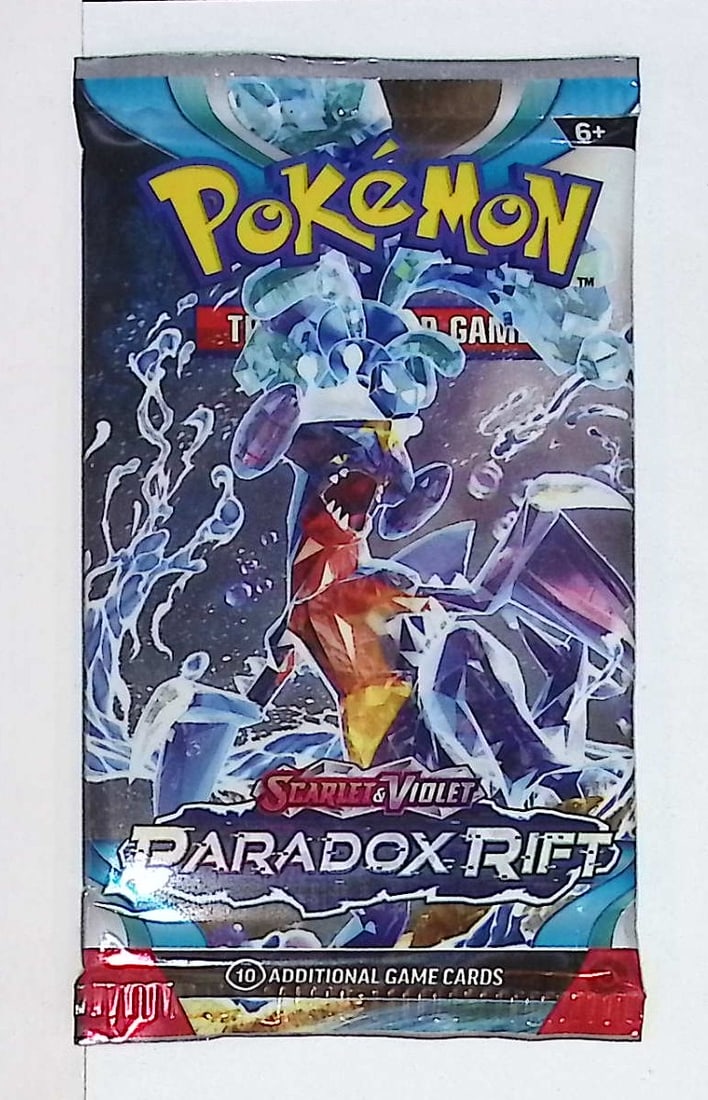 2023 Pokemon Scarlet & Violet Paradox Rift 10 Card TCG Booster Pack, Charizard, Pikachu, Holo (1 of 1)