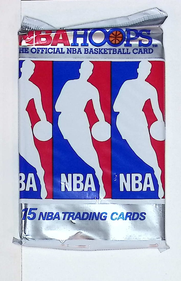 1990 NBA Hoops SERIES 1 Vintage Basketball Cards Retail Box Pack New Factory Sealed (1 of 1)