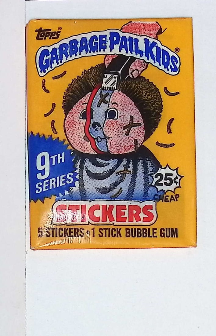 1987 Topps Vintage Garbage Pail Kids Retail Box Wax Pack - 9th Series (1 of 1)