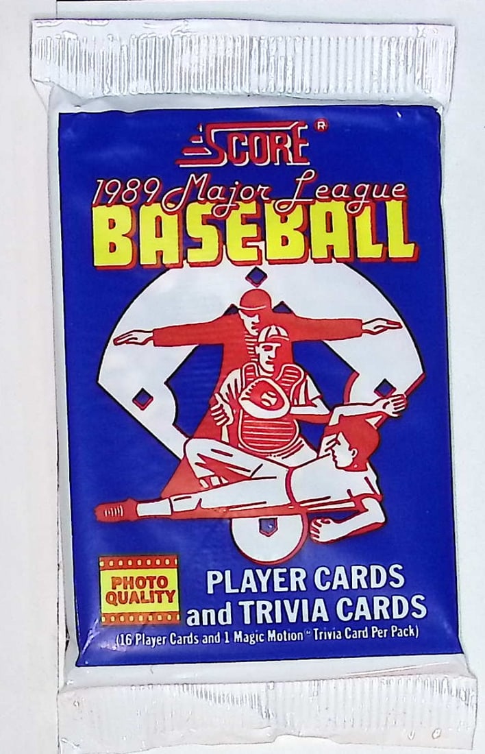 1989 Score Series 1 Vintage Baseball Card Factory Sealed Retail Box Wax Pack, Sports Cards (1 of 1)