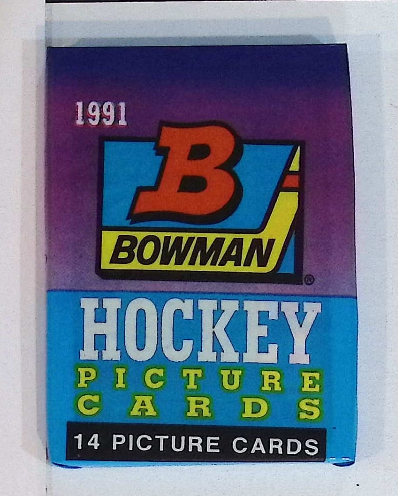 1991 Bowman Vintage Hockey Card Factory Sealed Retail Box Wax Pack (1 of 1)