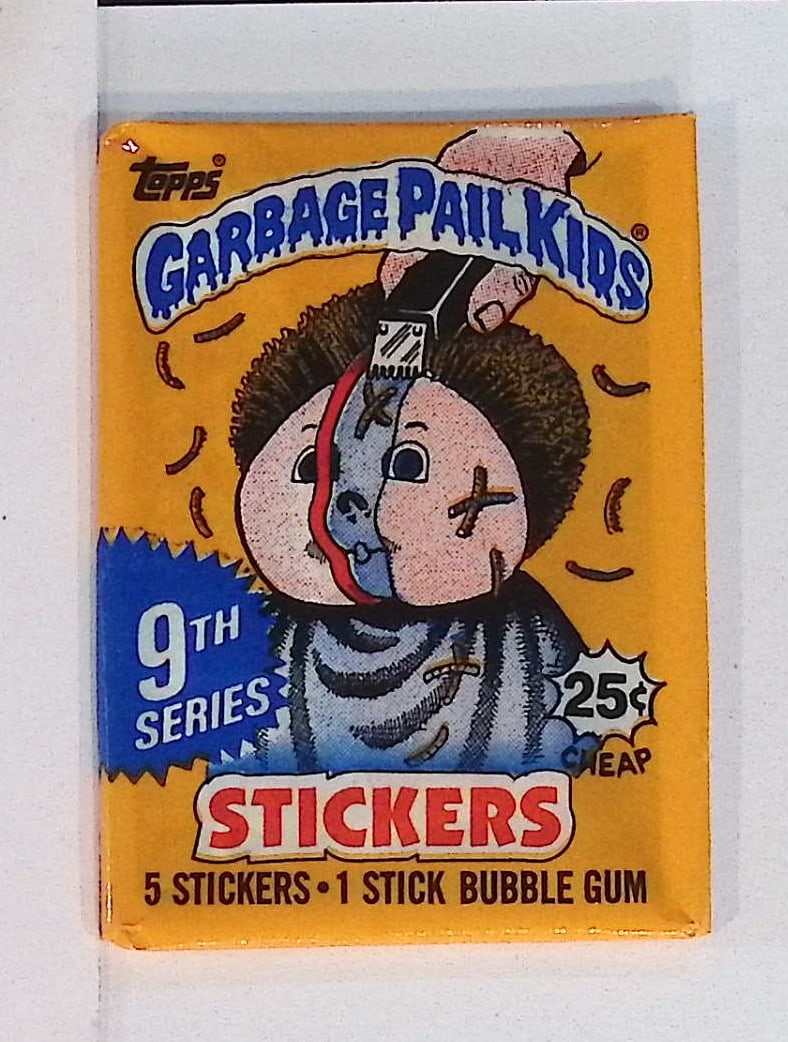 1987 Topps Vintage Garbage Pail Kids Retail Box Wax Pack - 9th Series (1 of 1)