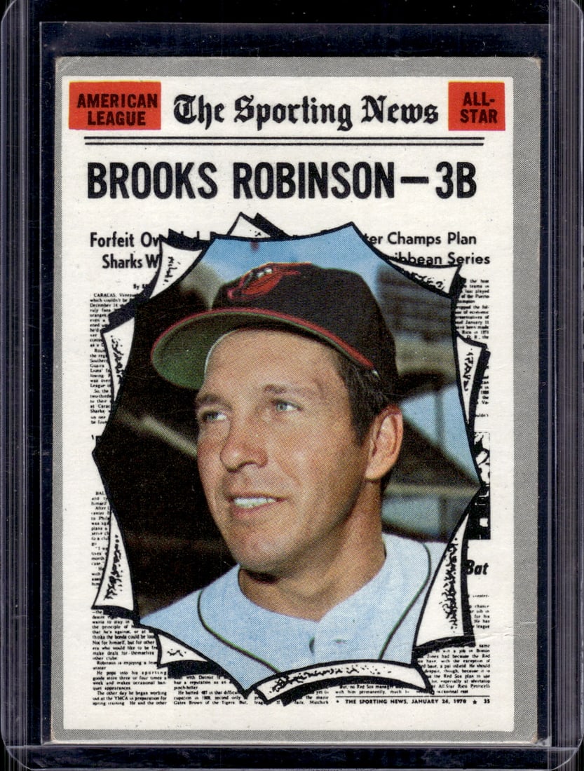 Brooks Robinson 1970 Topps #455 Small Ripple Bottom Right See Pics (1 of 2)