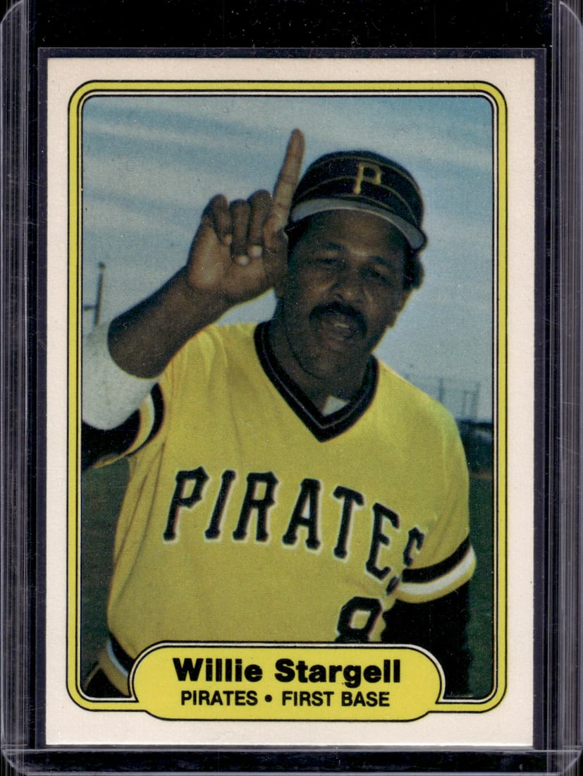 Willie Stargell 1982 Fleer #499 Pittsburgh Pirates (1 of 2)