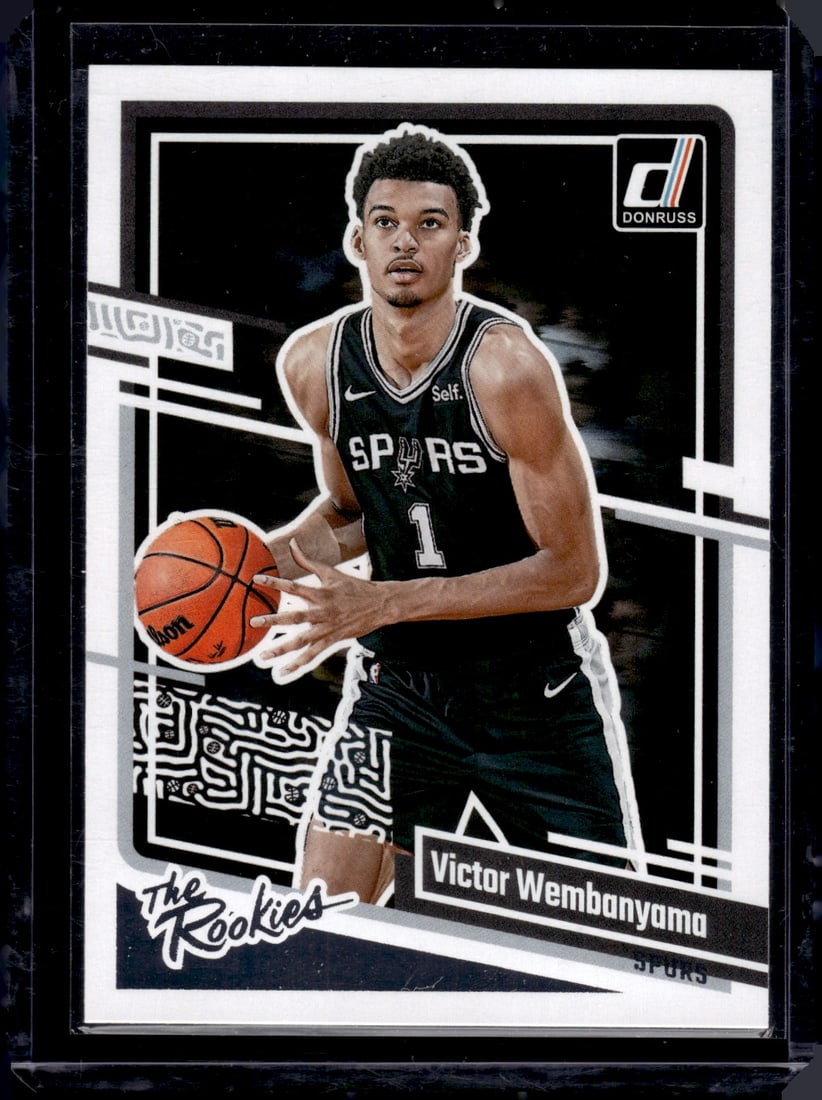 Victor Wembanyama The Rookies 2023-24 Donruss #1 San Antonio Spurs (1 of 2)