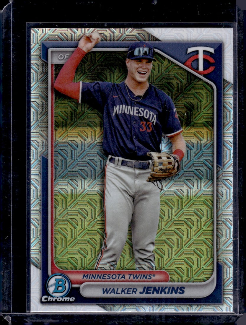 Walker Jenkins Mojo Refractor Image Variation SSP 2024 Bowman Chrome #BCP-43 (1 of 2)