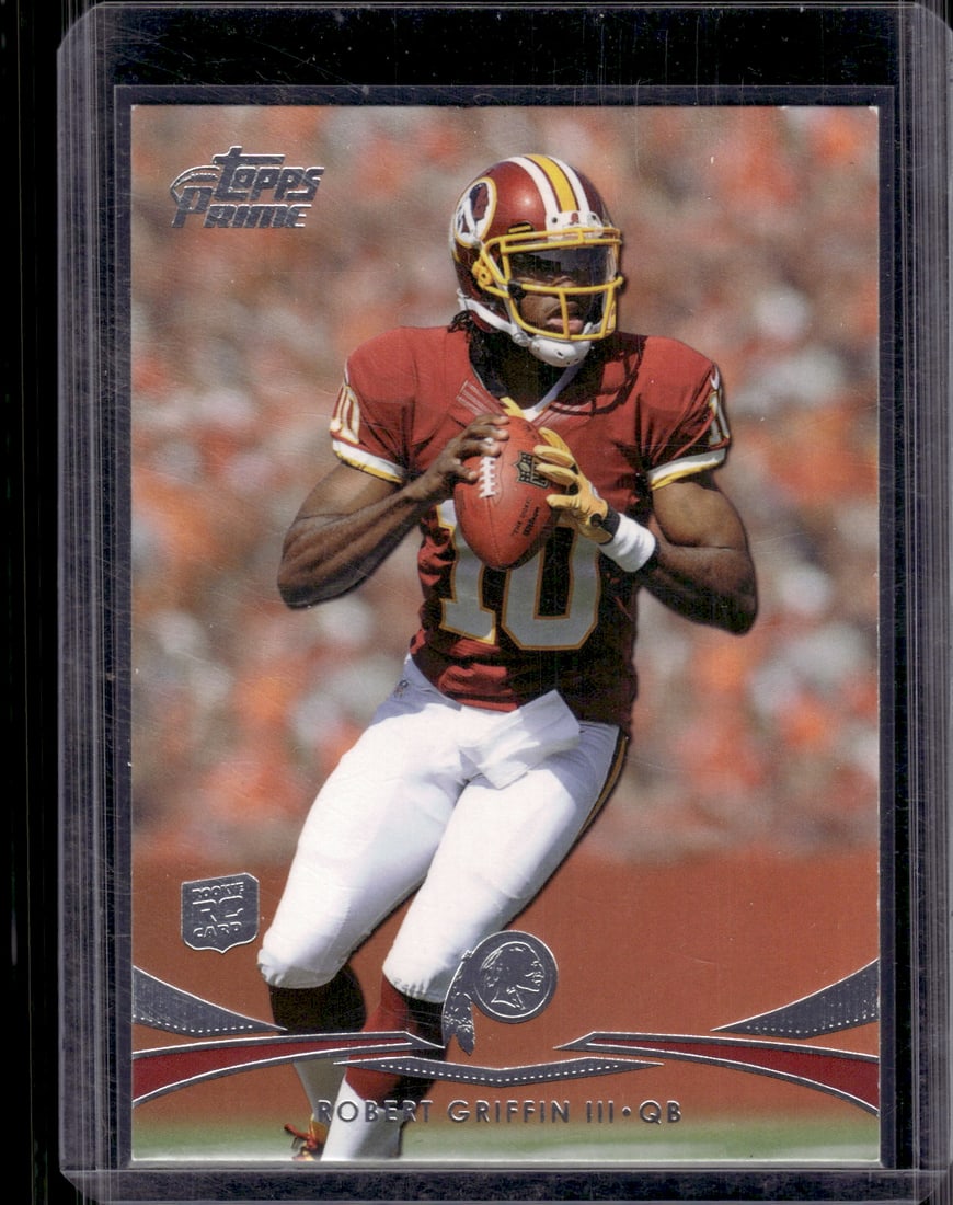 Robert Griffin III Rookie Card 2012 Topps Prime #150 Washington Redskins (1 of 2)