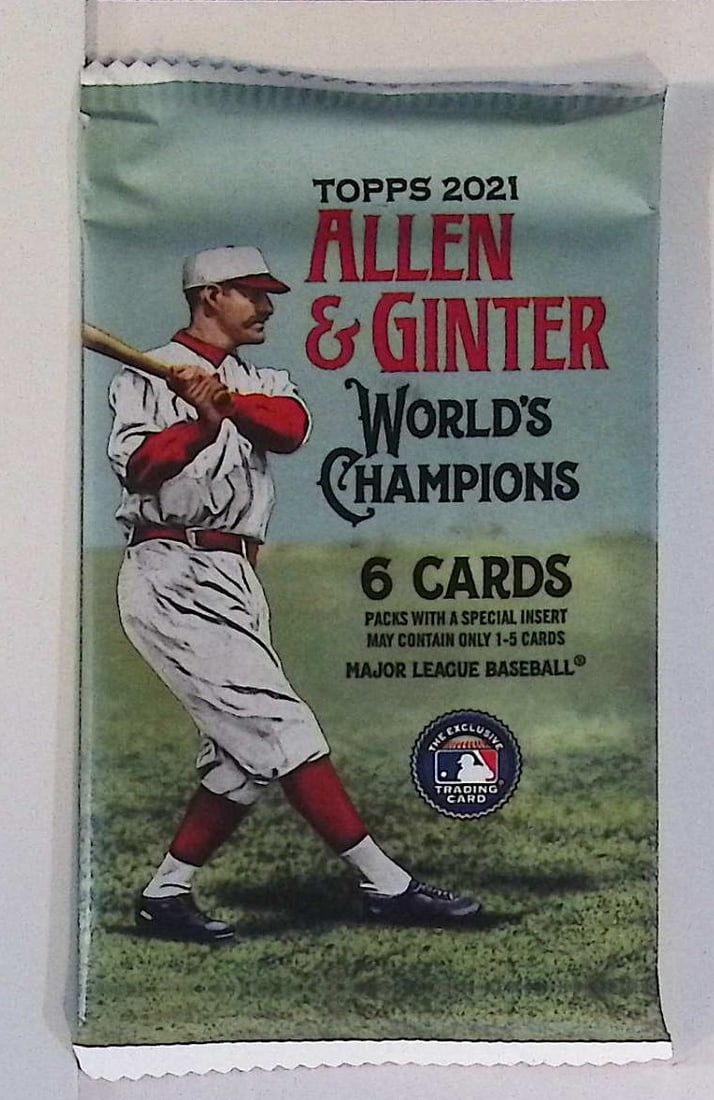 2021 Topps Allen & Ginter Baseball BLASTER BOX PACK (1 of 1)