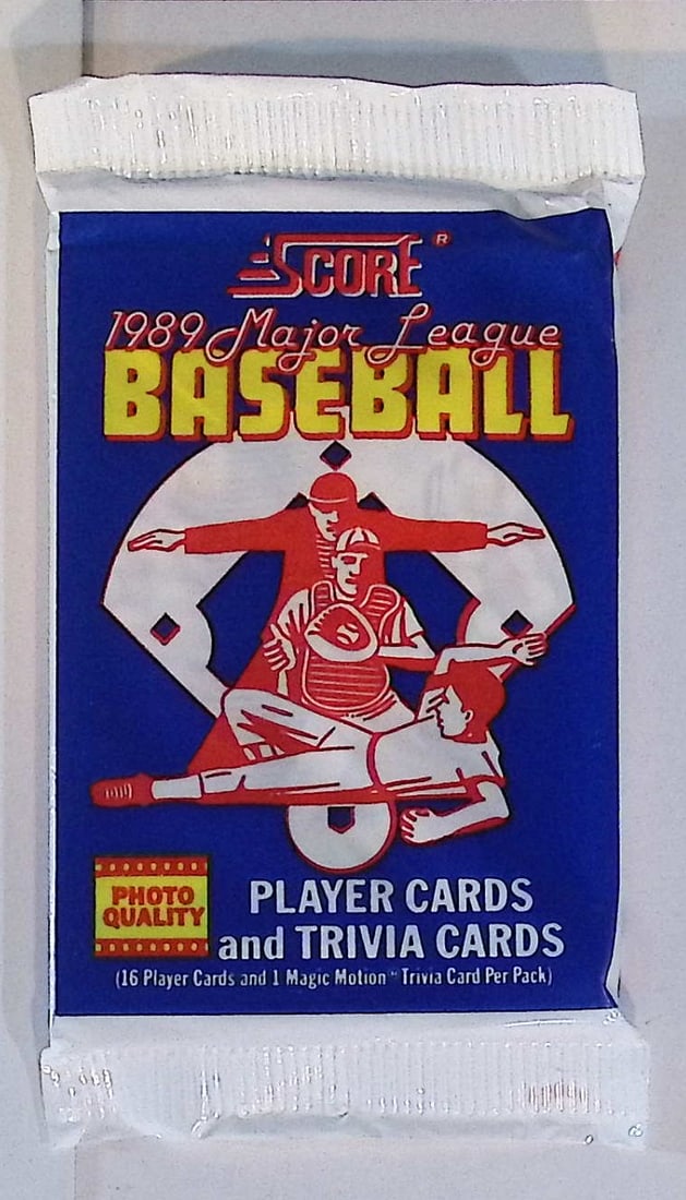 1989 Score Series 1 Vintage Baseball Card Factory Sealed Retail Box Wax Pack, Sports Cards (1 of 1)