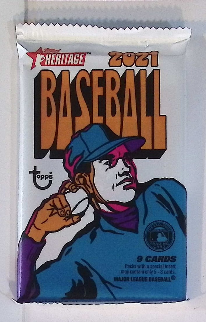2021 Topps Heritage Baseball Card BLASTER BOX PACK Sports Cards: Topps Heritage Baseball MLB Trading & Sports Cards, Sports Cards for Sale Near Me, World Series & Hall of Fame Players, Auction Lots for Sale on Line, Shohei Ohtani, Sparkles, Rookie Cards, SP, SSP,