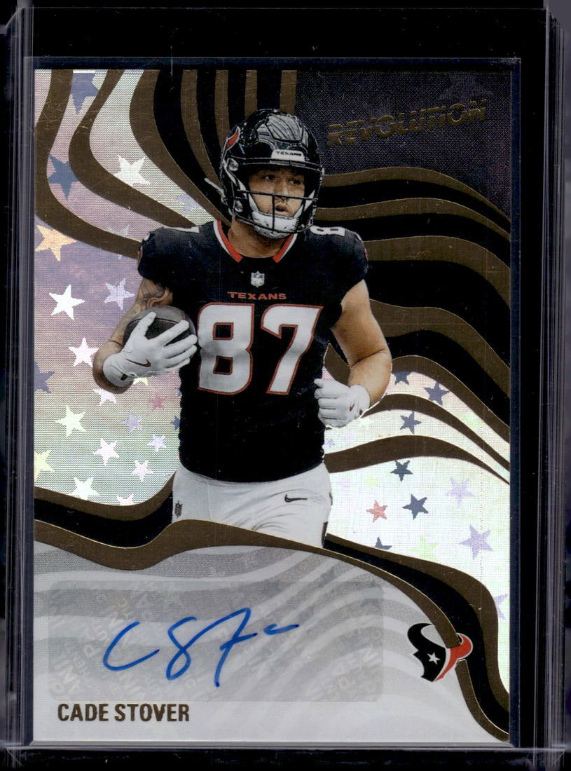Cade Stover Auto Astro 2025 Panini Revolution #RSA-CSR Houston Texans (1 of 2)