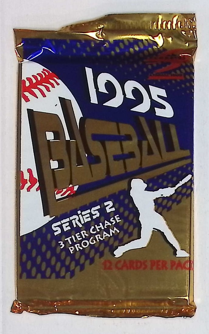 1995 Score Series 2 Vintage Baseball Cards Retail Box Pack, 3 Tier Chase Program (1 of 1)