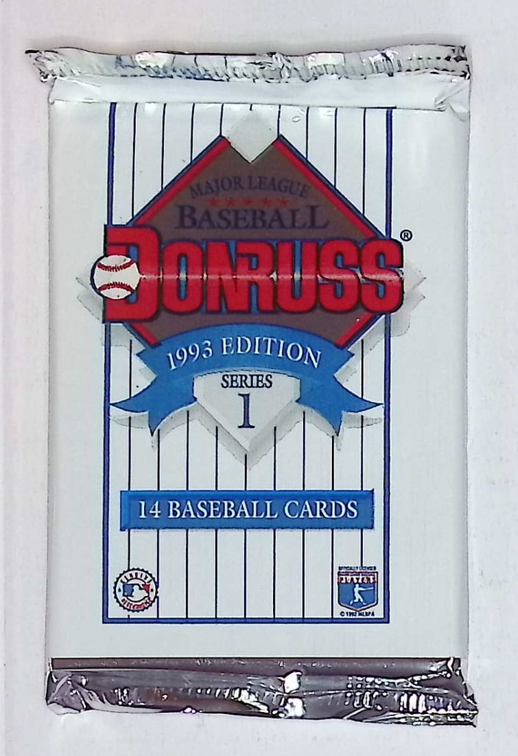 1993 Donruss Vintage Series 1 Baseball Card Retail Box Wax Pack (1 of 1)