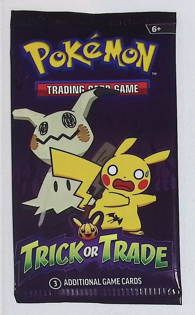 1 - Pokemon Trick or Trade Retail Box Pack: Pokemon Trick or Trade Retail Box Packs, Pikachu, Houndoom, Halloween Pokemon Cards