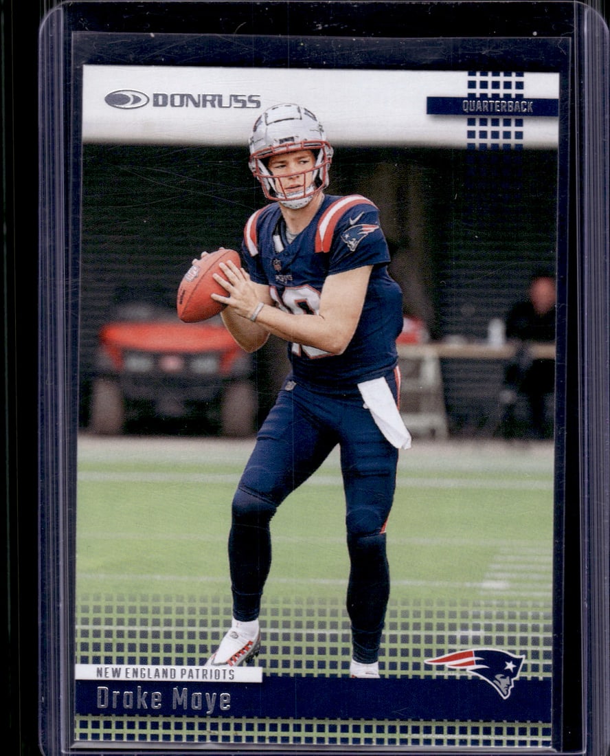 Drake Maye Rookie Card Retro 2024 Panini Donruss #21 New England Patriots (1 of 2)