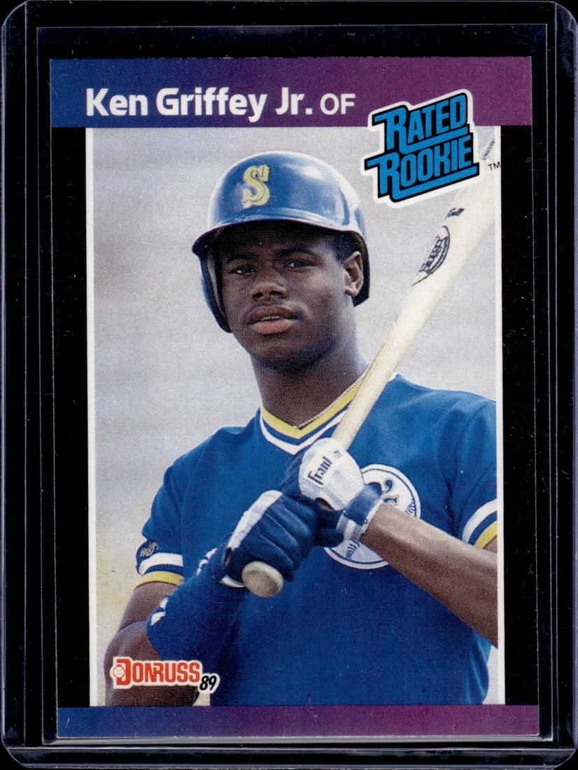 Ken Griffey Jr. Rookie Card 1989 Donruss #33 Seattle Mariners (1 of 2)