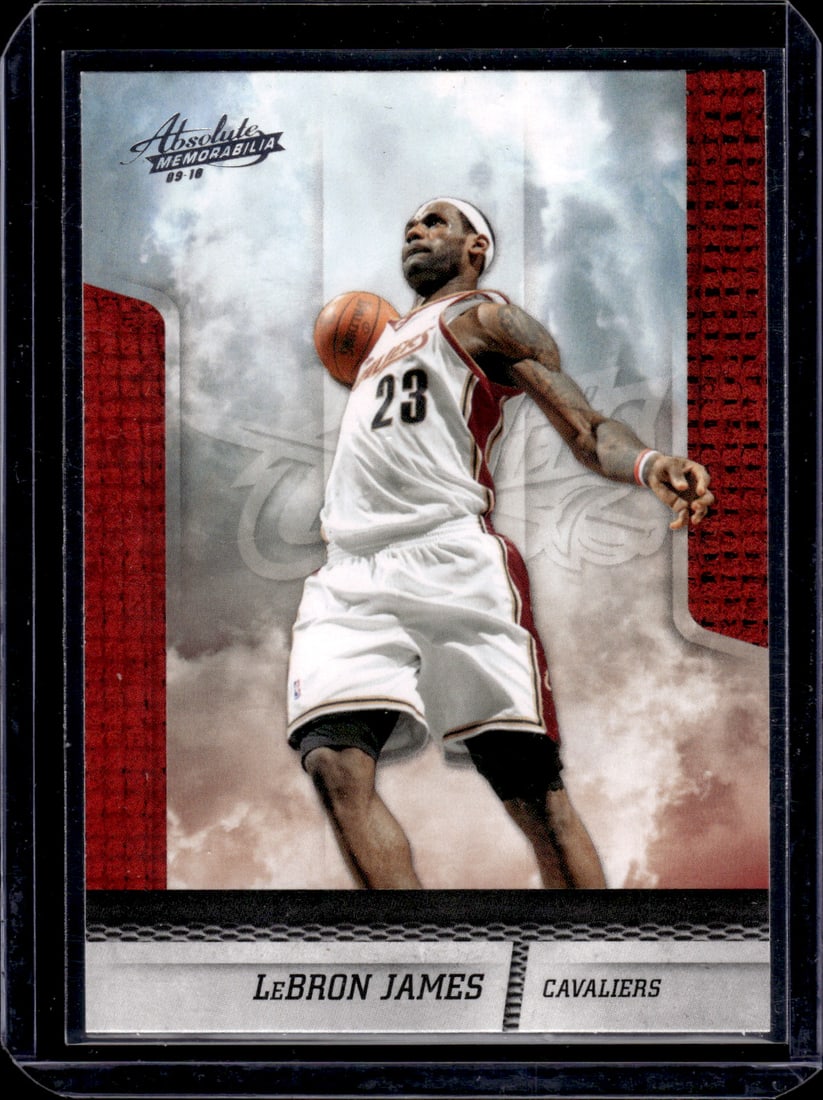 LeBron James 2009-10 Absolute Memorabilia #5 Cleveland Cavaliers (1 of 2)