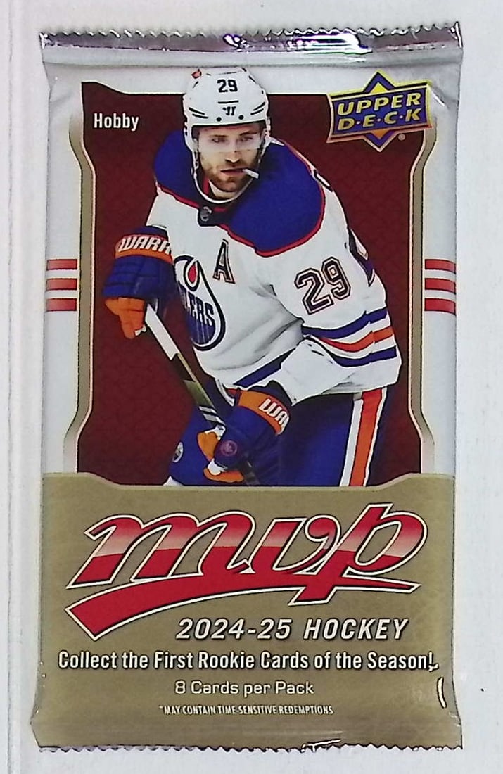 2024-25 Upper Deck MVP Hockey Cards HOBBY BOX PACK Sports Cards (1 of 1)