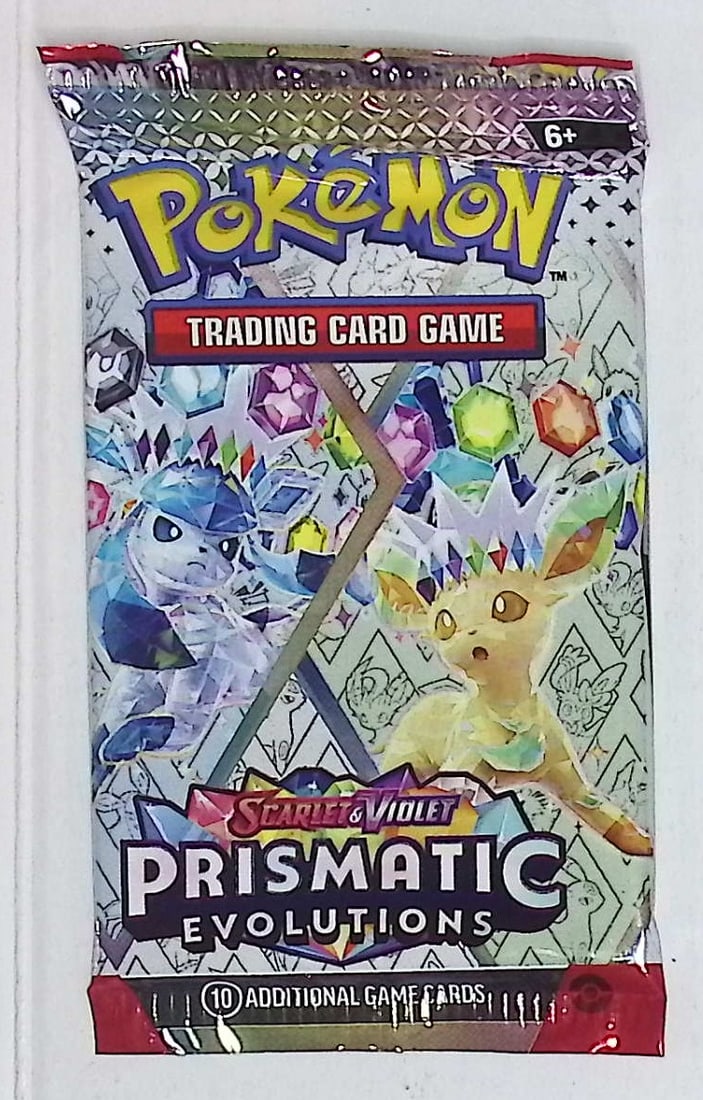 2025 Pokemon Scarlet & Violet Prismatic Evolutions 10 Card Booster Pack Charizard: Pokemon Trading Card Game Cards, Charizard, Pikachu, Mewto, EX, Referse Holo, Holo Rare Cards, Secret Rare Cards, Full Art Cards, Evee, 3 Stars Ultra Rare Cards, Double Rare, Illustration Rare, Specia